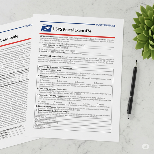How to Prepare for the USPS Postal Exam 474 in 7 Days