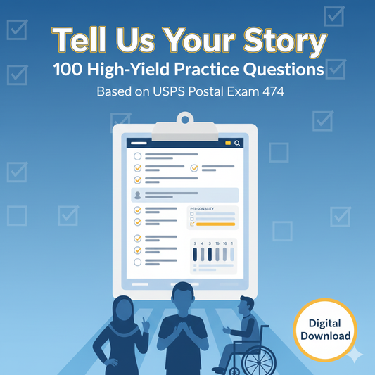 Tell Us Your Story — 100 High-Yield Practice Questions